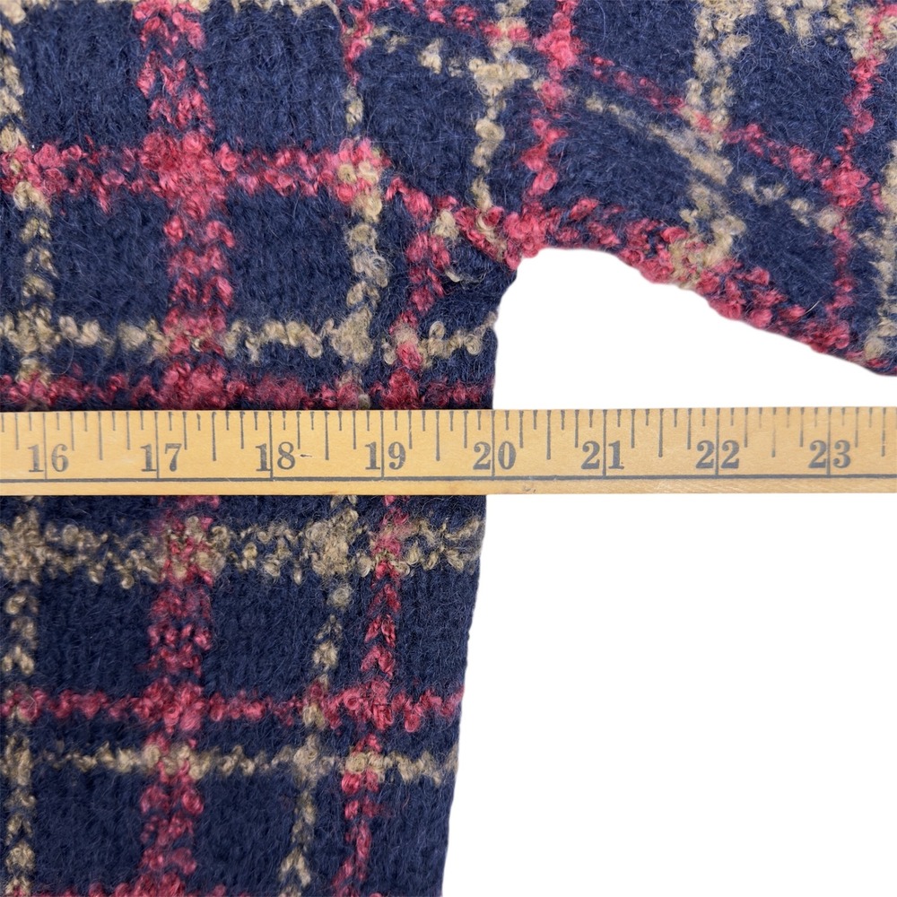 Vtg Mohair Wool Blend Cardigan Women's Small Cottagecore Paul Harris Cozy Knit - Picture 8 of 10